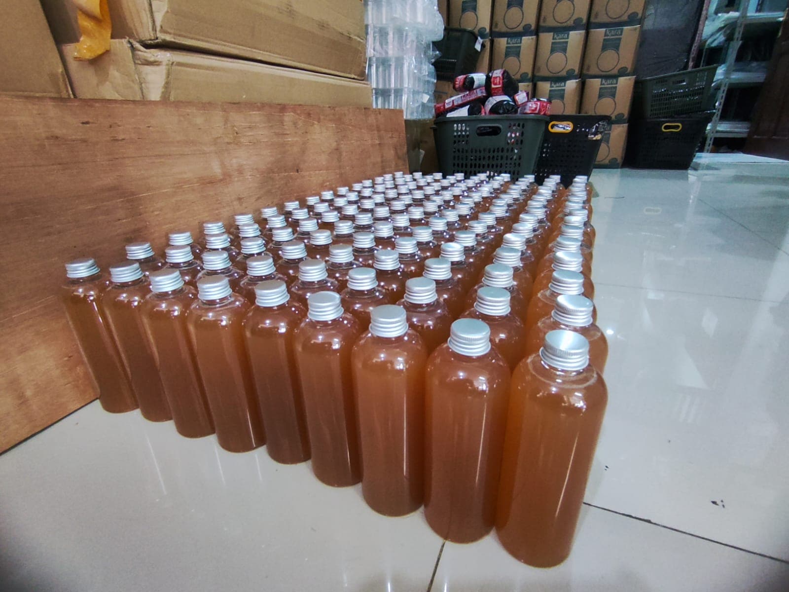 Proses Produksi Cuka Apel
